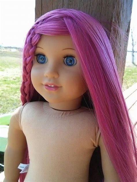 Magical hair styling features for baby doll